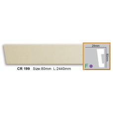Гибкий молдинг из полиутерана CR 199 (2.44м) Flexi*